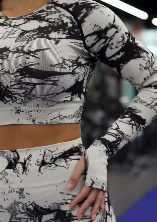 Crop Top Tie dye