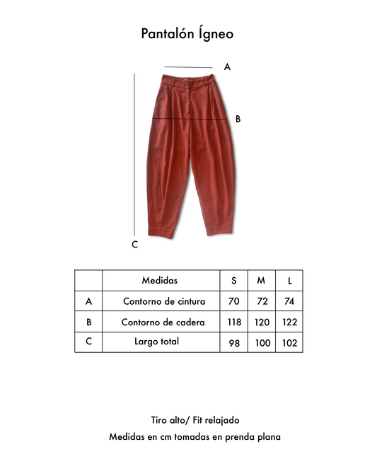 Pantalón Ígneo