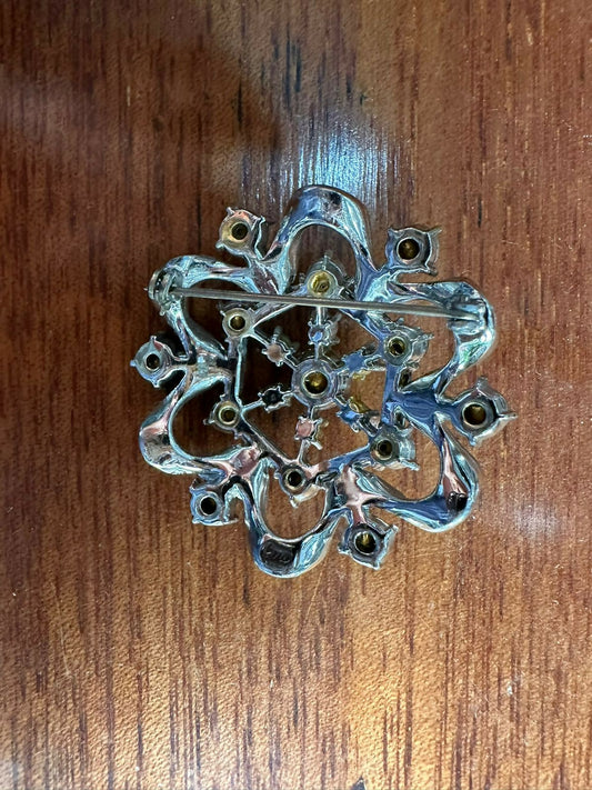 Broche "Constelación de Cristal"