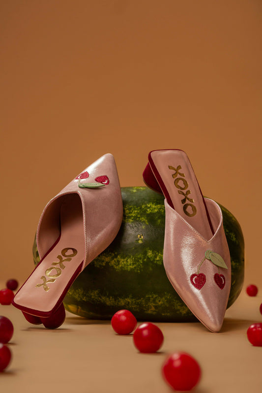 Mules Cherry
