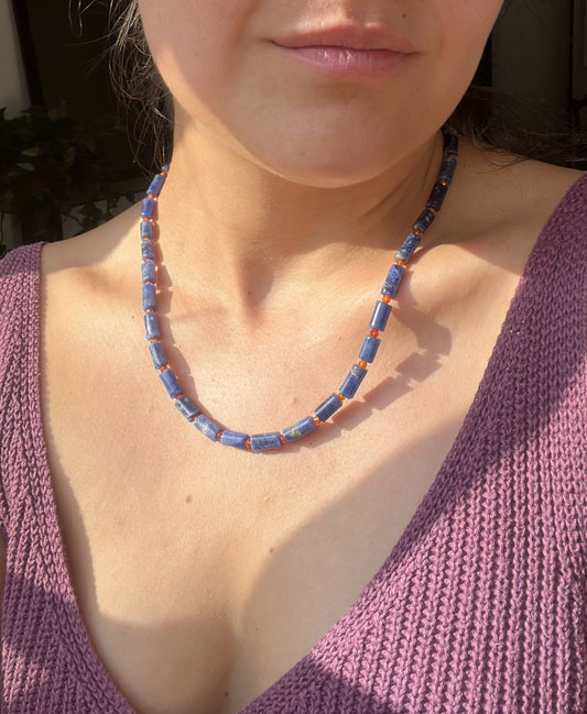 Collar lapislázuli