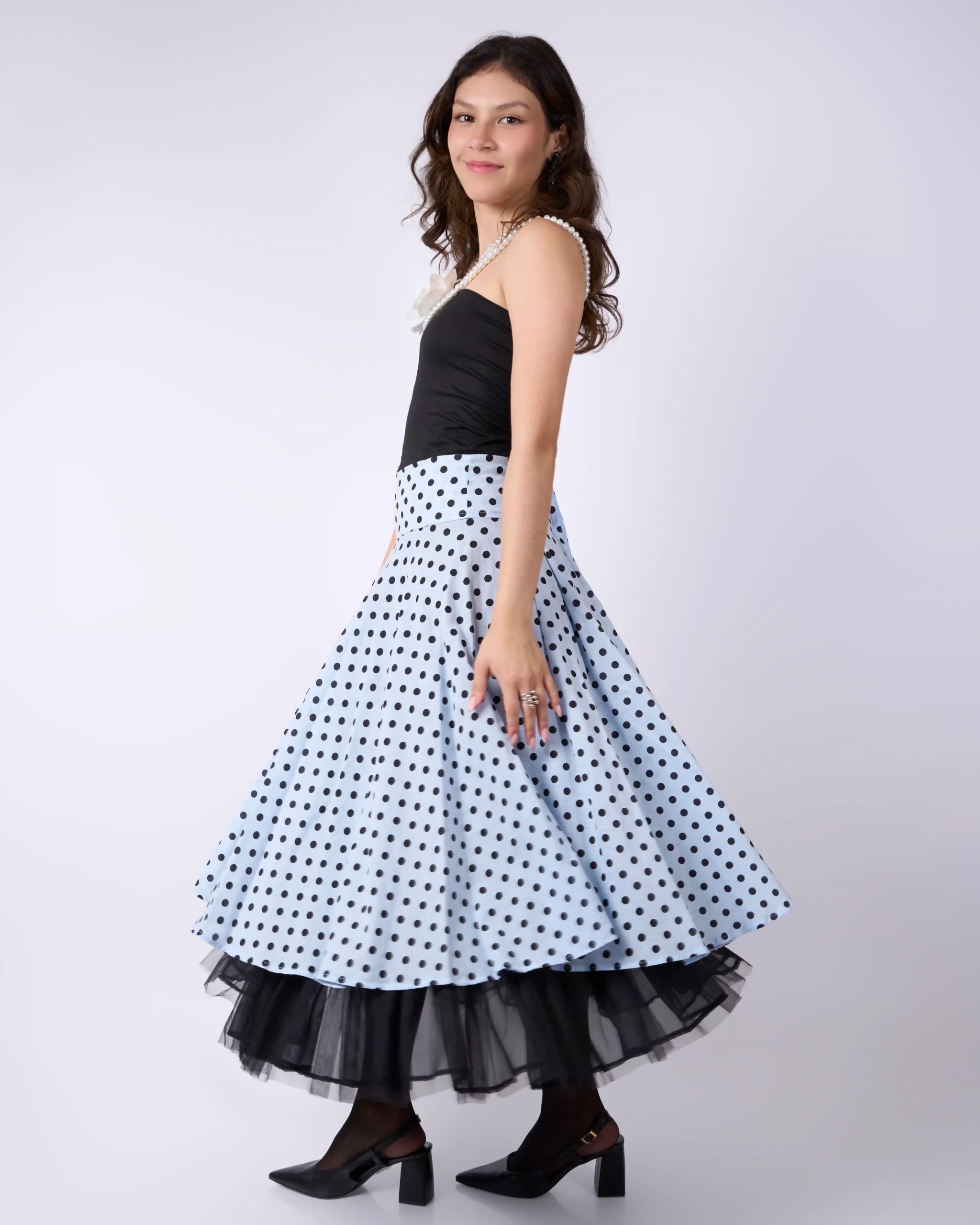 Falda Polka Dots
