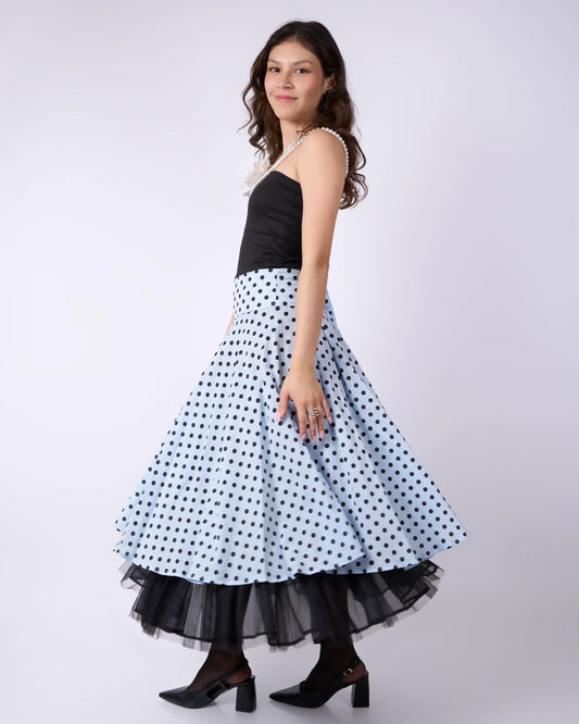 Falda Polka Dots