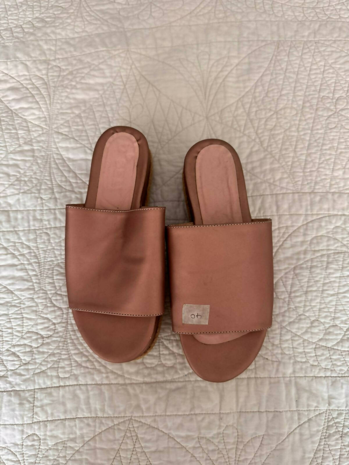 Sandalias bronce