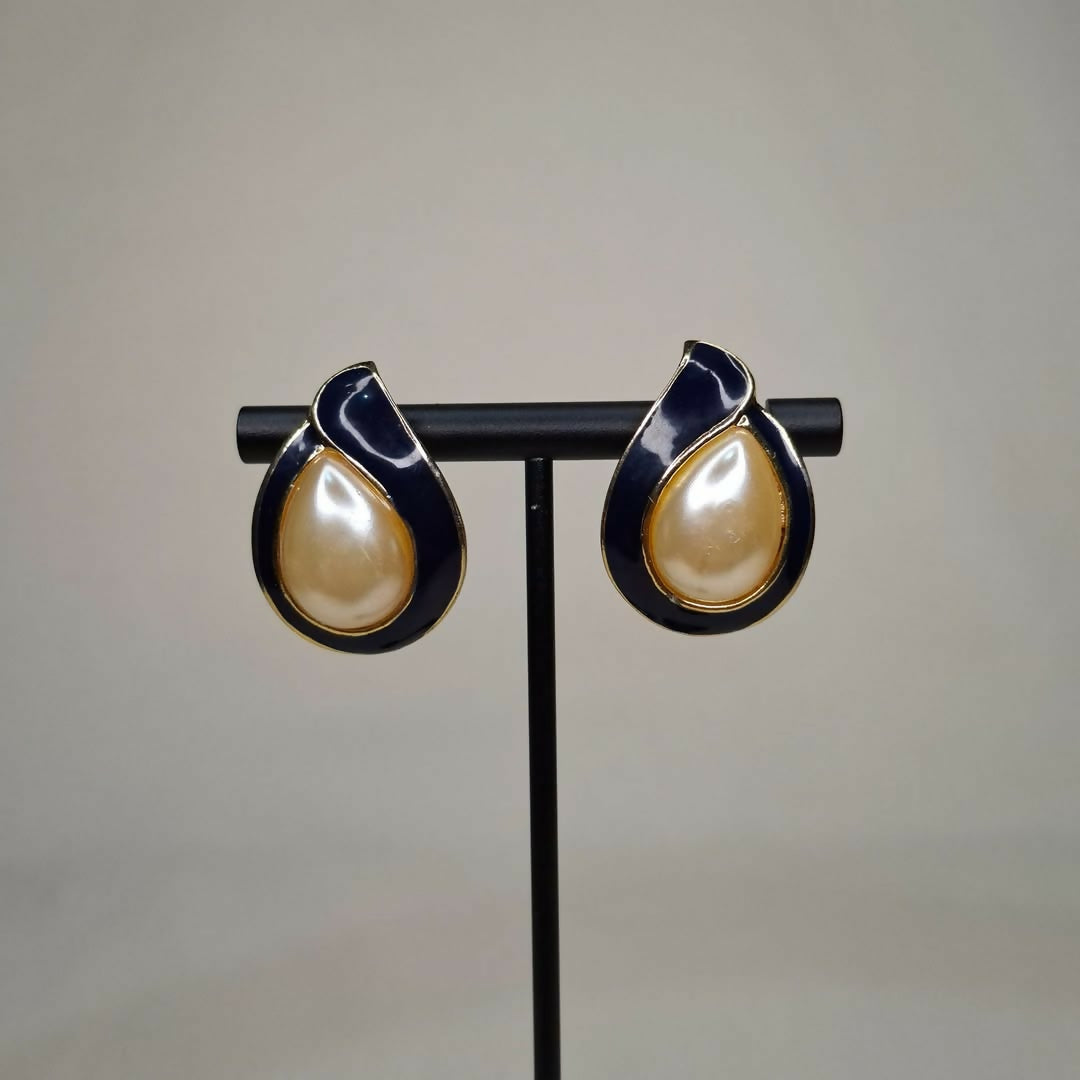 Aretes Vintage Perla Eclipse