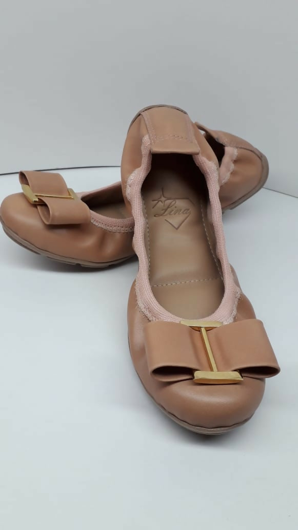 Ballerinas de cuero