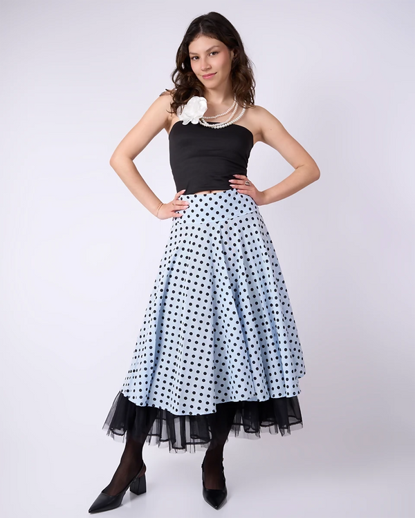 Falda Polka Dots
