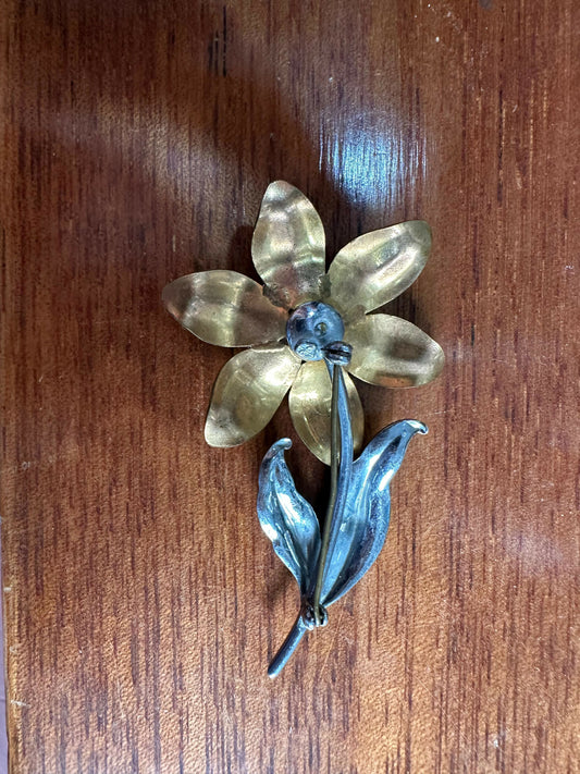 Broche "Girasol de Antaño"