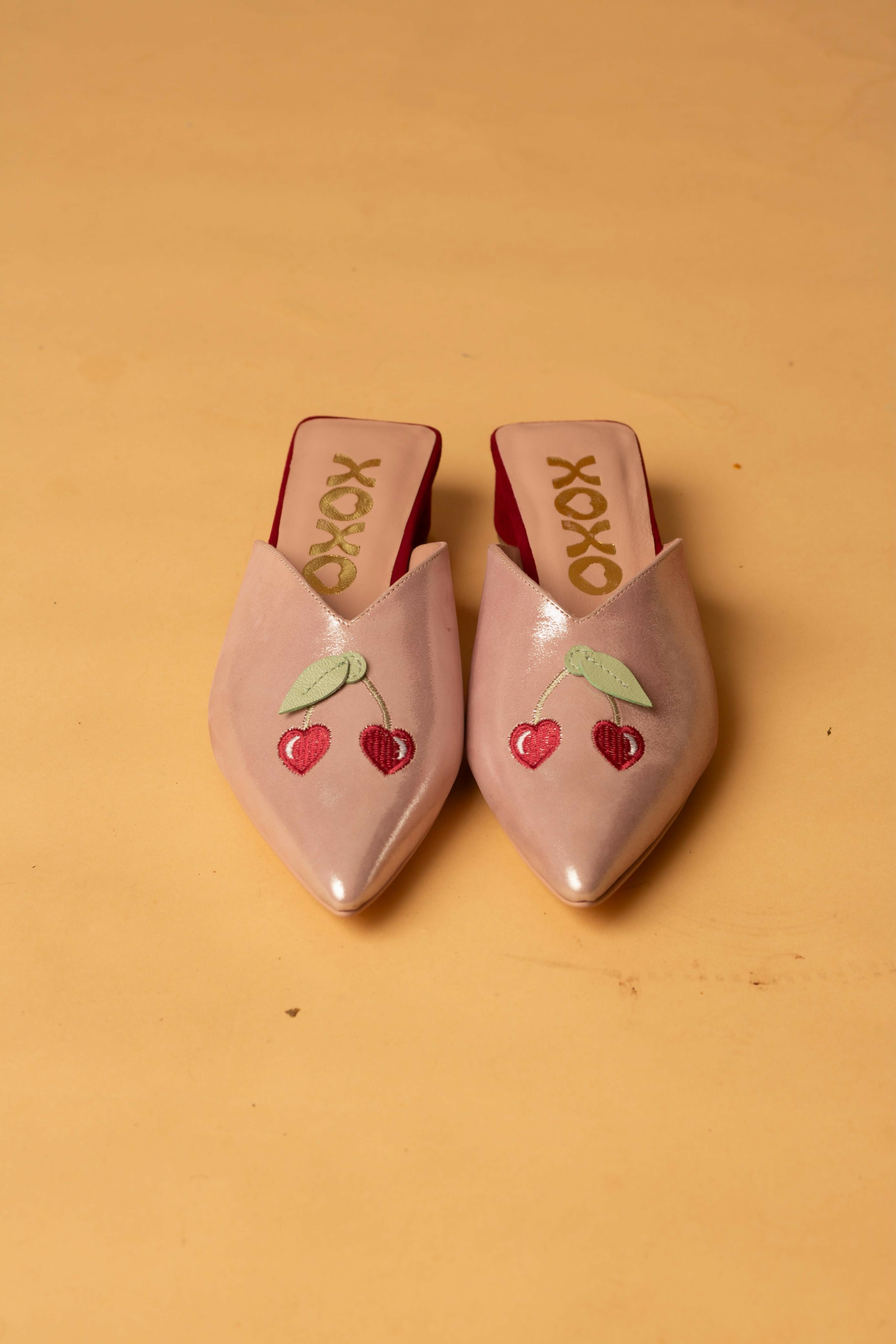 Mules Cherry