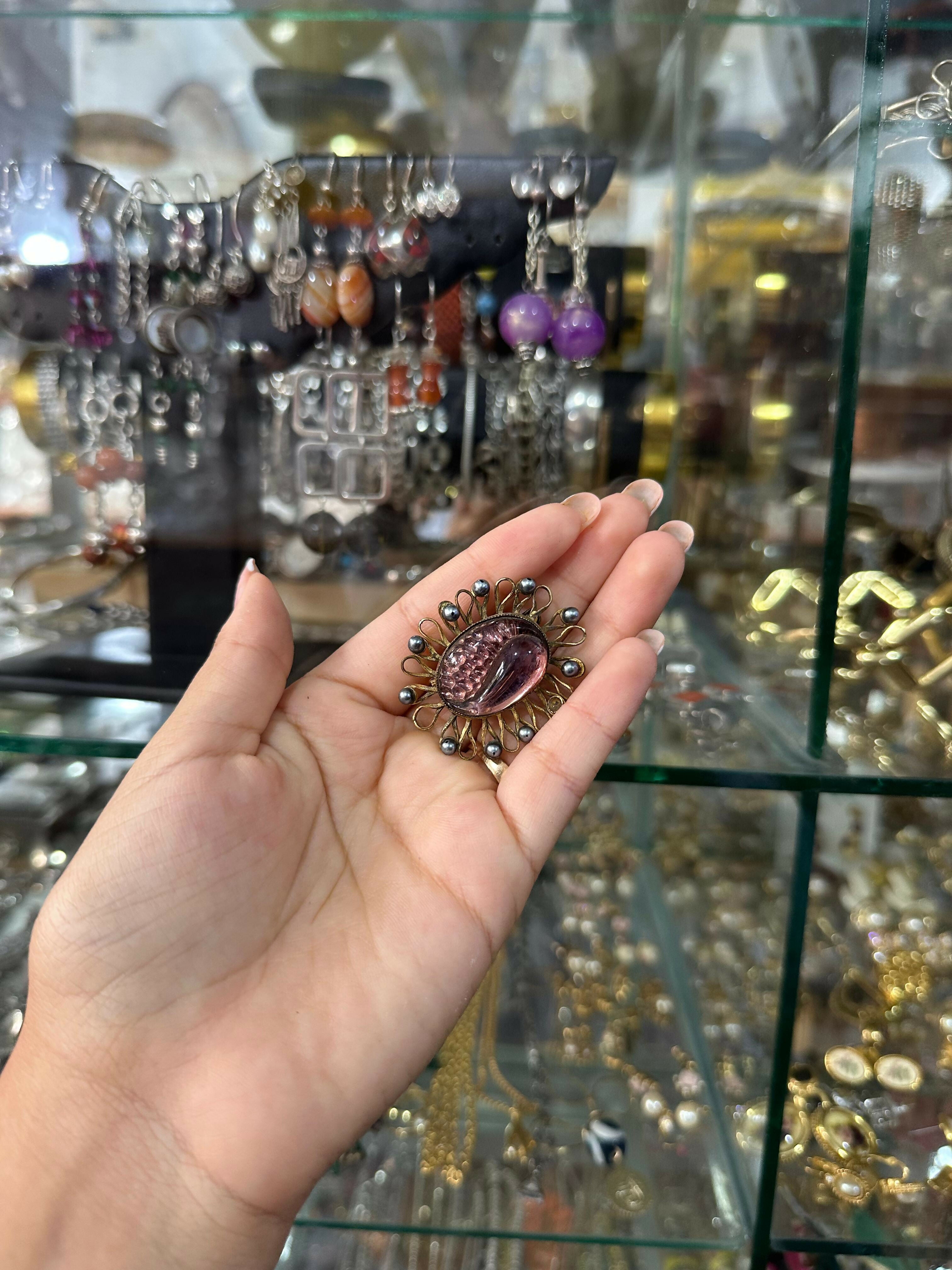 Broche "Mosaico del Tesoro"