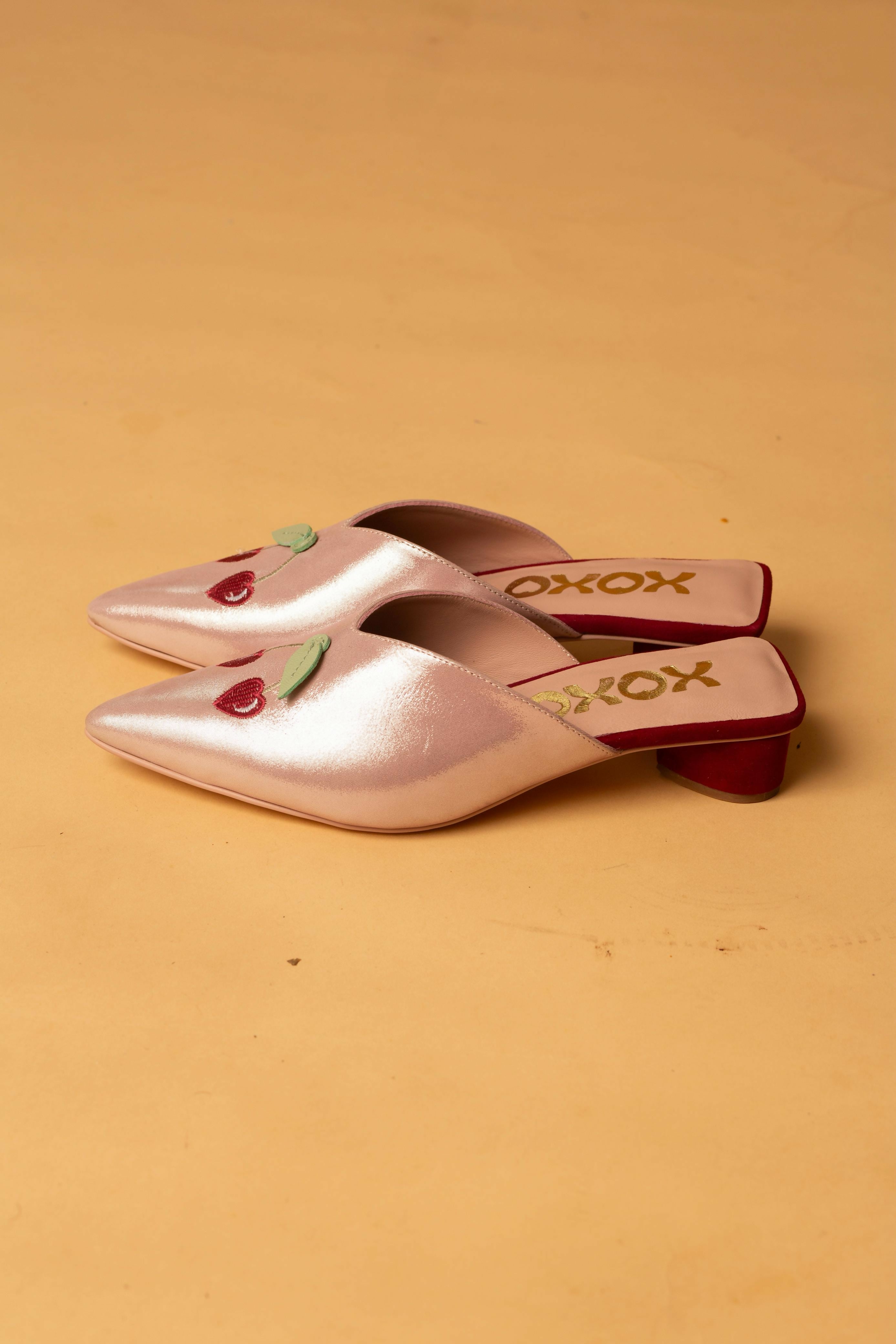 Mules Cherry