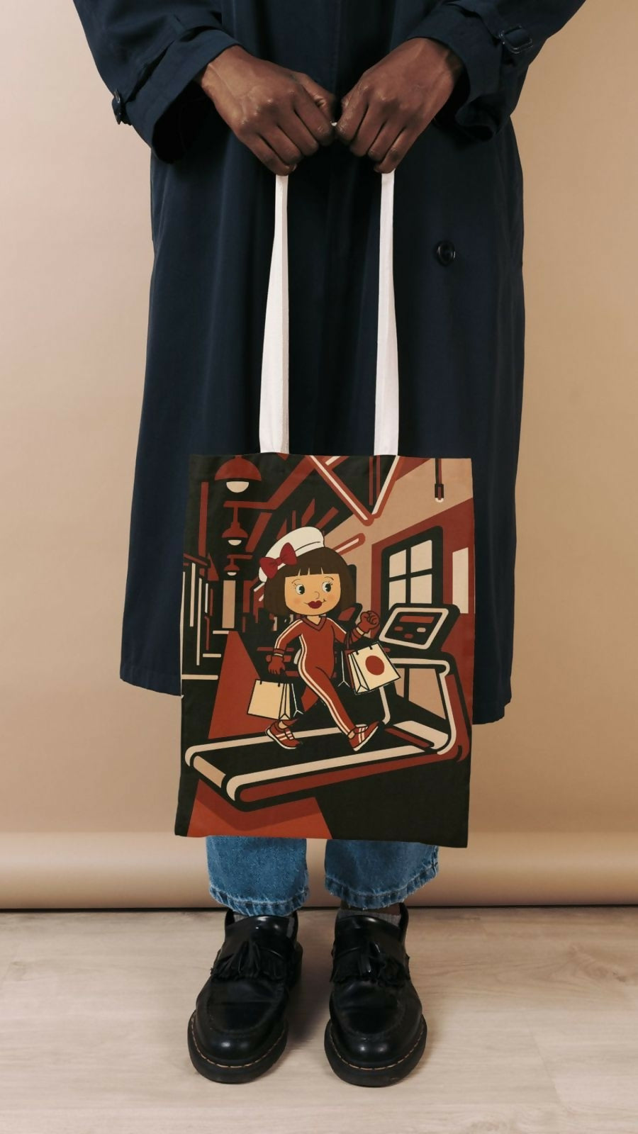 Totte Bag "El mejor cardio de las girlies:shopping"