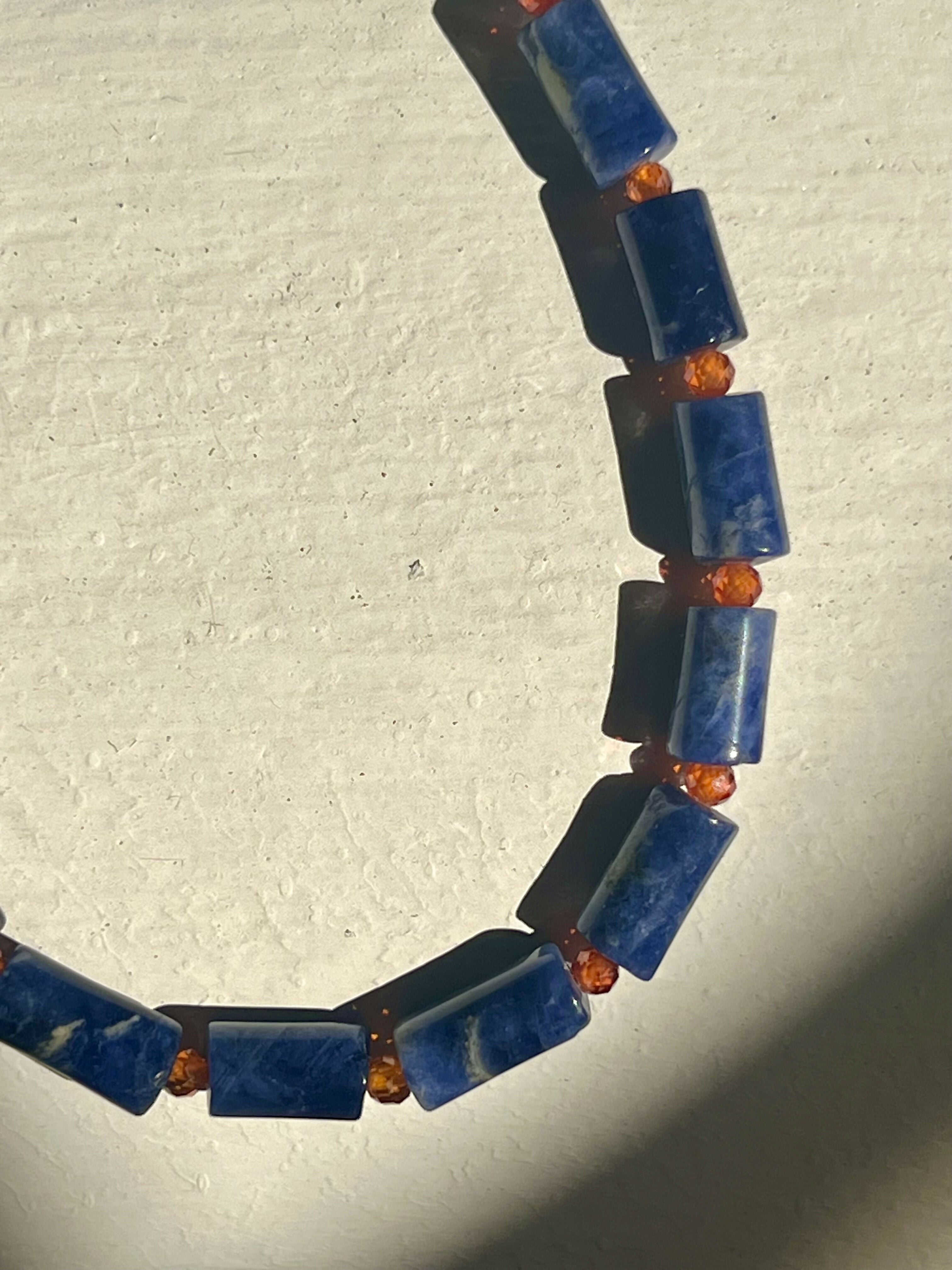 Collar lapislázuli