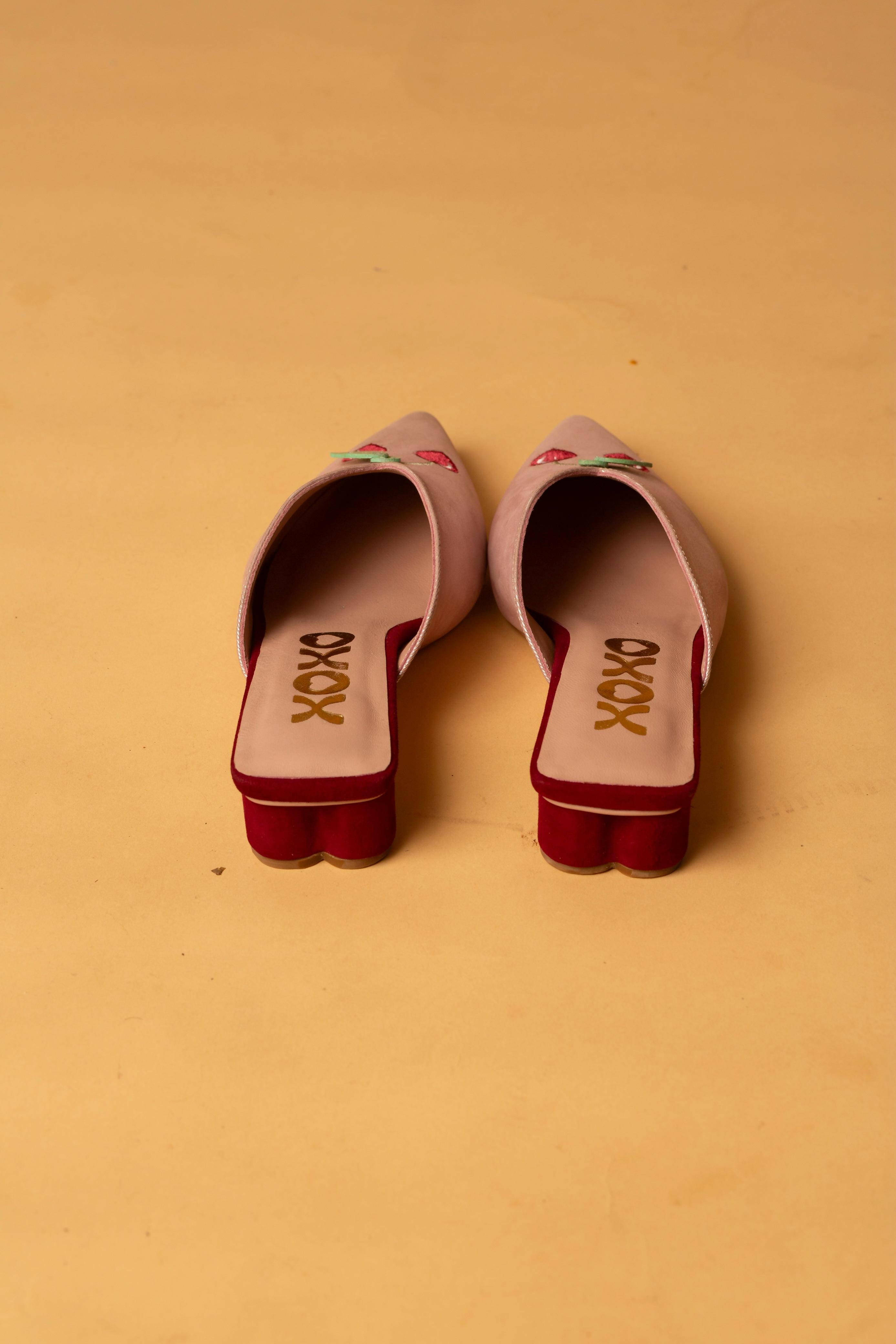 Mules Cherry