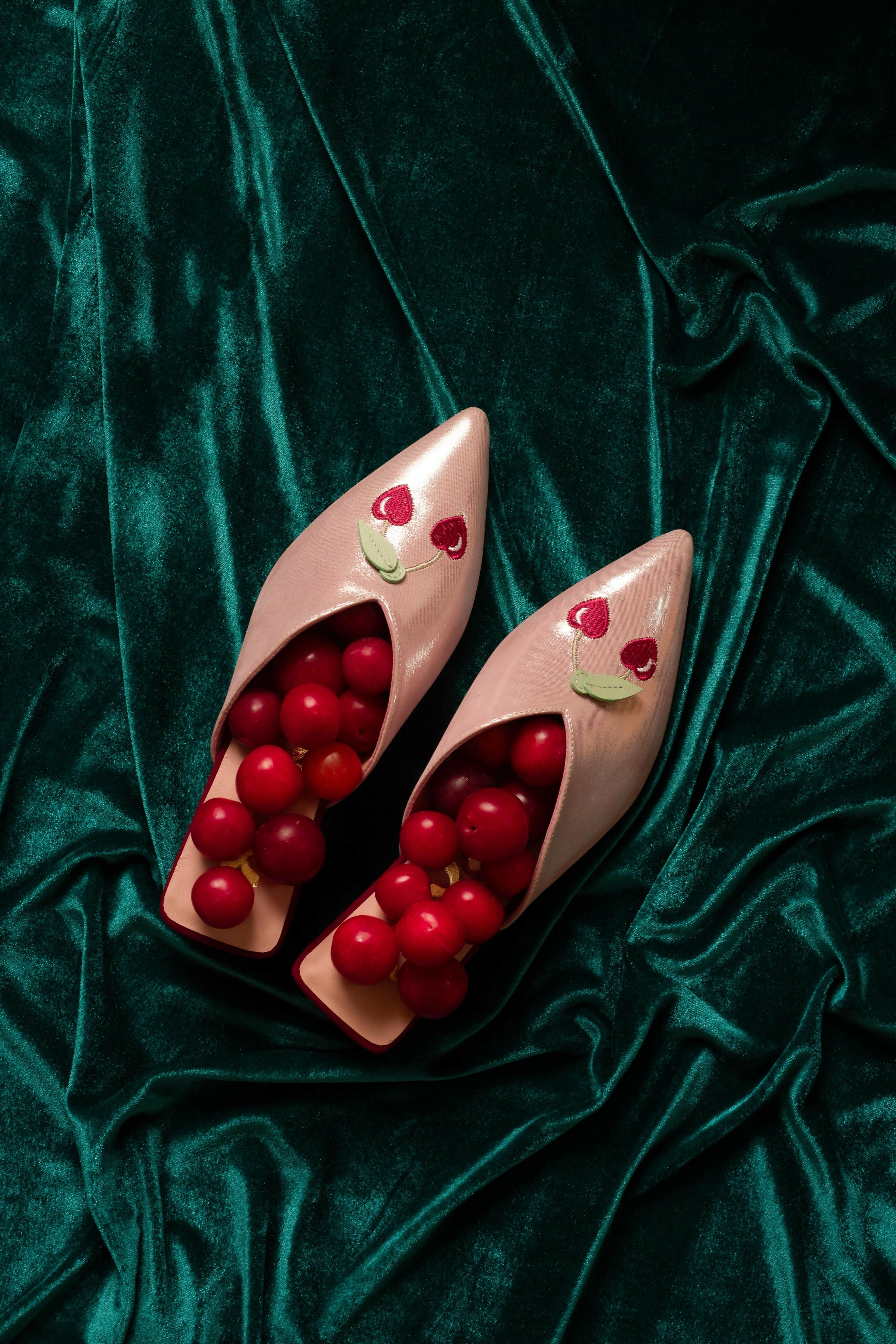 Mules Cherry