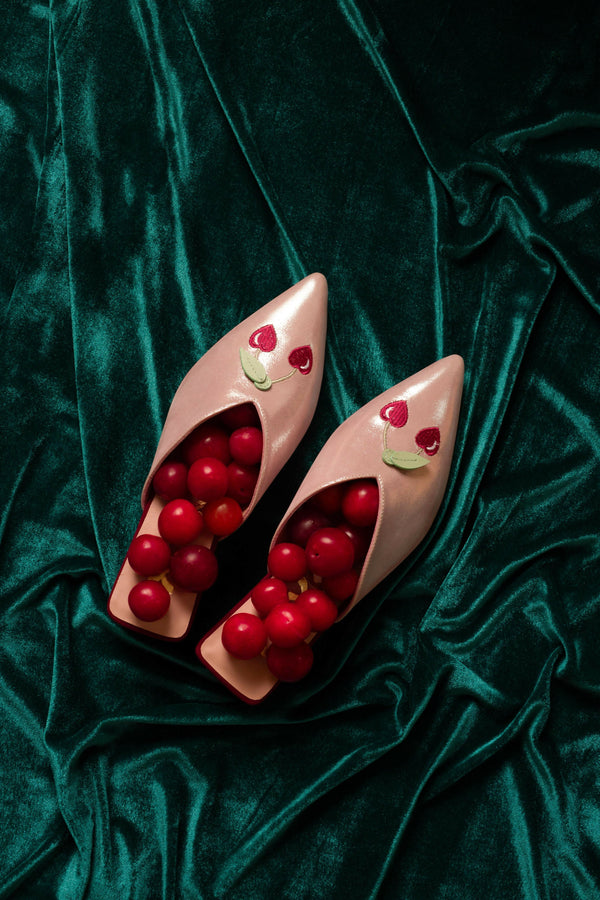 Mules Cherry