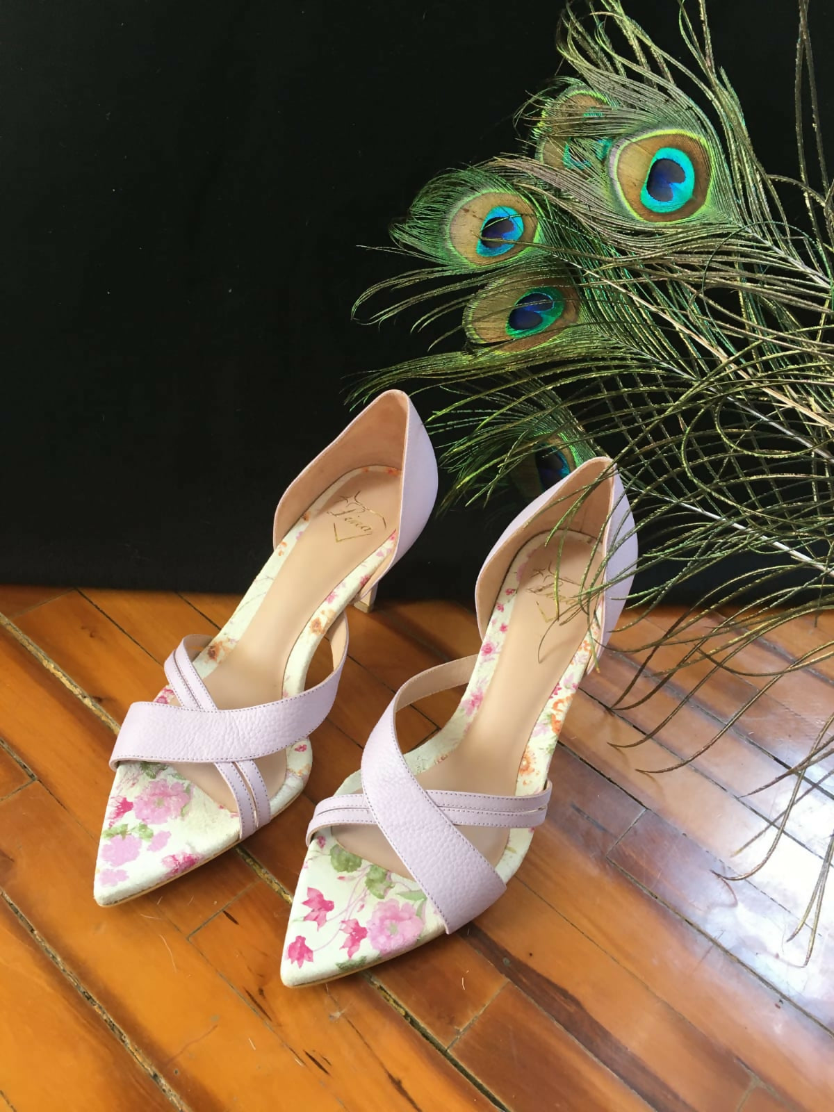 Sandalias en punta