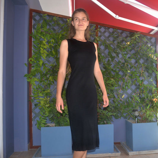 vestido de rib