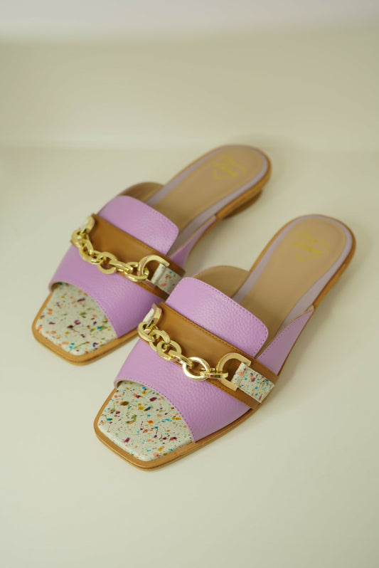 Flats de cuero
