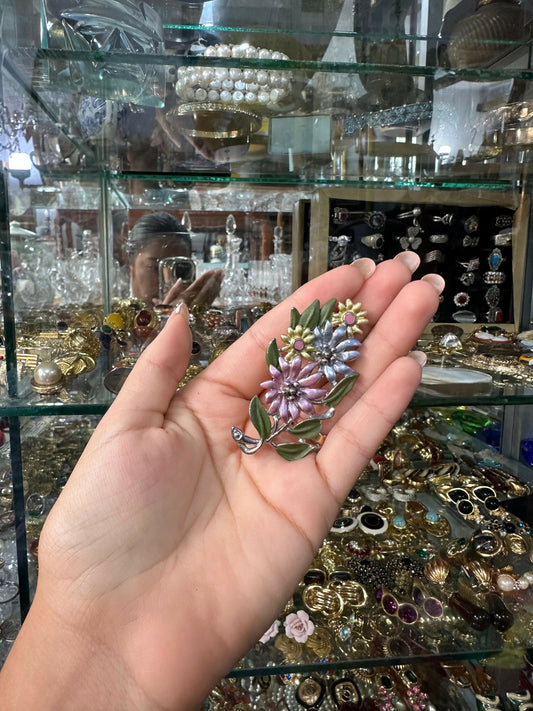 Broche "Pradera de Esmalte"